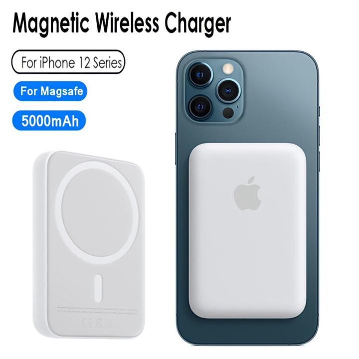 MagSafe Battery Pack Power Bank Wireless magnetic Charger For IPhone 16 Pro Max, IPhone 15 Pro Max, IPhone 14 Pro Max, IPhone 13 Pro Max, iPhone 13 Pro, iPhone 13, iPhone 13 mini, IPhone 12, iPhone 12 mini, iPhone 12 Pro, iPhone 12 Pro Max, AirPods Pro