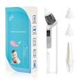 Baby Nasal Aspirator, Rechargeable Nasal Absorber, Electric Baby Nasal Cleaner, 1 Clip with 2 Size Nozzles, 1 Clip for Newborns and Toddlers, Adjustable 6 Levels. 
