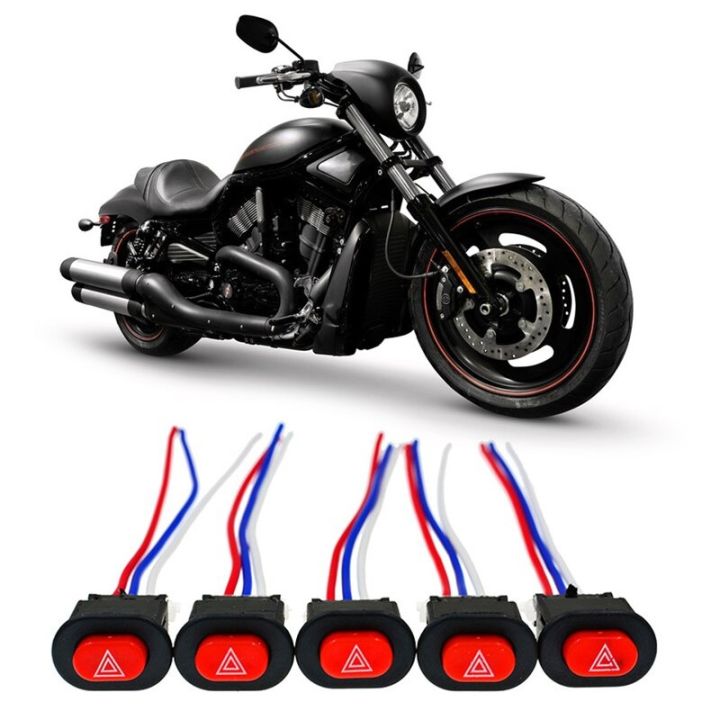 12V%20Motorcycle%20Switch%20Hazard%20Light%20Switch%20Button%20Double%20Flash%20Warning%20Emergency%20Lamp%20Signal%20Flasher%20with%203%20Wires%20Built-in%20Lock%20-%20Image%206