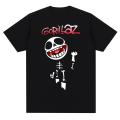 Music Band Gorillazs Punk Rock Print T Shirt 90s Casual Fashion Short Sleeve Plus Size T Shirt Unisex.