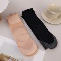 1/10 Pairs Summer Ultra-thin Elastic Silky Short Silk Socks Women Girls Ankle Socks Transparent Crystal Invisible Socks.