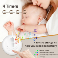 White Noise Sound Machine, Portable Sound Machine Baby, Travel Sound Machine, Noise Canceling Travel Sound Machine for Nursery.