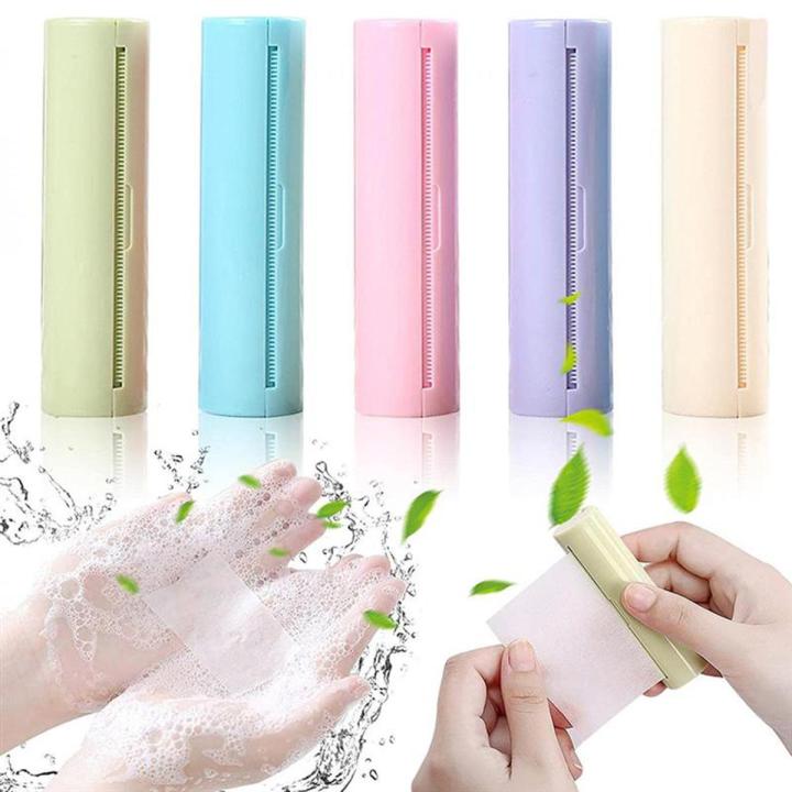 Bathroom Supplies Hand Wash Soap Scented Tissue Paper Slice For Bathroom Paper Roll Pull Type Skin Care Disposable Box