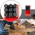 Craft Leather Carving Tools Automatic Tool Alpha-numeric Punch Metal Stamp Punches Number Punch Die Marker.