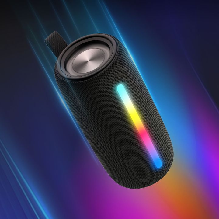 BTS-1822%20Bluetooth,%20AUX,%20USB,%20TF%20Card%20&%20FM%20Radio%20Supported%20Colorful%20Lighting%20Effects%20Wireless%20Speaker%20-%20Image%205