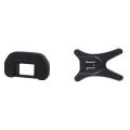 Black Rubber Wrapped Plastic Eyecup Eyepiece EB for Canon EOS 60Da 6D 5DII & Flash Stand AS-21 ISO 518 Hot Shoe. 