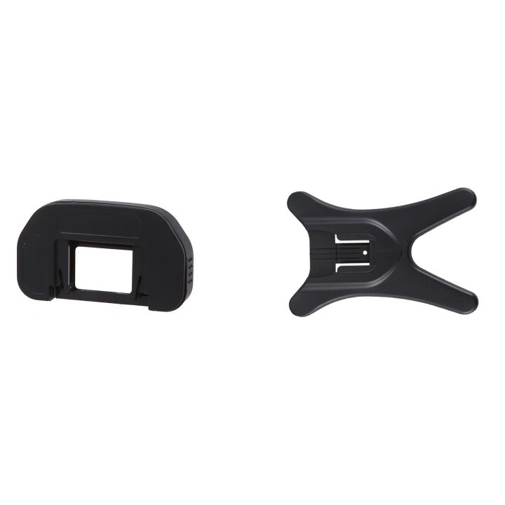 Black Rubber Wrapped Plastic Eyecup Eyepiece EB for Canon EOS 60Da 6D 5DII & Flash Stand AS-21 ISO 518 Hot Shoe
