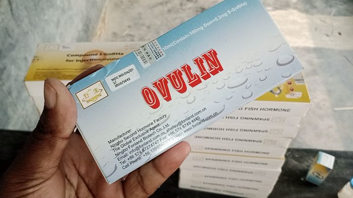 Ovulin All Fish Breeding Hormone 10ml liquid injection, Spawpro Hormone, ovatide Hormone , Ovaprime Hormone, All Fish Breeding Hormone injection, Breeding injection, 10ml baiel, 100% working Hormone, liquid Hormone, liquid pg,