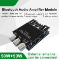 ZK-502MT Amplifier Bluetooth 5.0 Subwoofer Amplifier Board 2.0 Channel Amplifier Board ZK 502MT Amplifier.