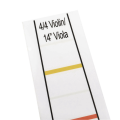 4/4 Violin Fretboard Sticker Fingerboard Marker Fiddle Learn Note Chart Tape 4Pcs.