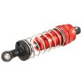 4Pcs Metal Shock Absorber Damper Replacement Accessory Fit for WLtoys 144001 1/14 4WD RC Drift Racing Car Parts,Red - red.