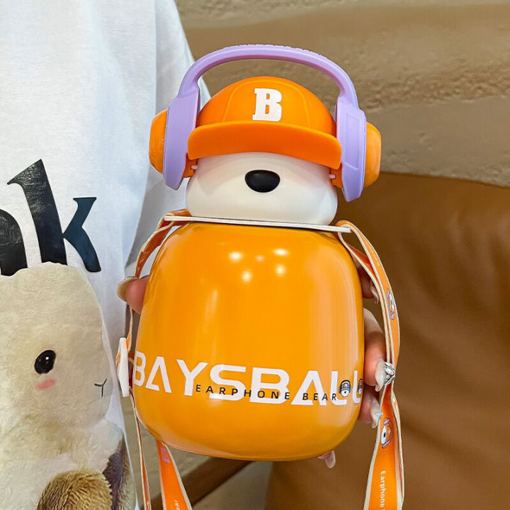 New%20Smart%20Earphone%20Bear%20Food%20Grade%20316%20Stainless%20Steel%20High%20Appearance%20Straw%20Student%20Children's%20Water%20Pot%20Insulation%20Cup%20-%20Image%208
