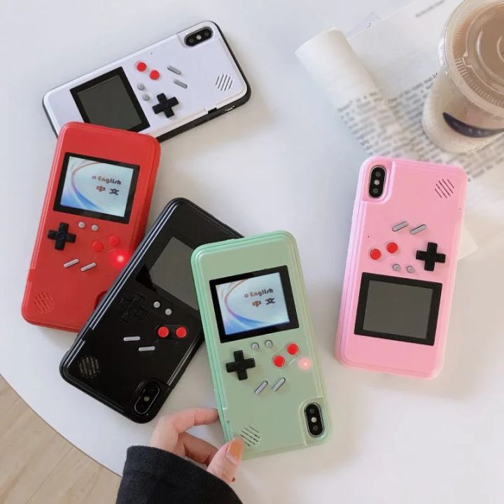 Retro Reliver Stress Gameboy Phone Case for IPhone 13 14 15 Pro