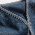Japan Style Amekaji V-Neck Single Breasted Men Denim Jacket 2023 Spring Mens Vintage Jean Jackets. 