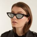 【Beiver Jewelry Store 】Celin Cat Eye Sunglasses Women Retro Mirrored Glasses UV400 Quality Shades Female gafas sol mujer.