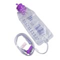 1000ml Medical Plastic Feeding Bag Enteral Nutrition Supply Bag Nasal Feeding Nutrient Gravity Pump Transparent Tube Bag. 