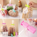 8/4Pcs Food Sealing Clips Bread Storage Bag Clips For Snack Wrap Bags Spring Clamp Reusable Kitchen Organization Sealing Clamp. 