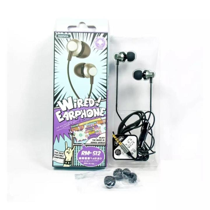 Remax wired earphone | Daraz.com.bd