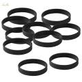 20 Pieces/Pack Blank Silicone Wristbands Fashion Rubber Bracelets.