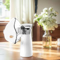 Portable Family Mesh Nebulizer Inhaler Low Noise Mini Silent Steam Humidifier Inhaler with Mask Handheld Asthma Inhaler Atomizer. 