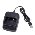 4pcs Baofeng USB Li-ion Radio Battery Charger Input 5V 1A For Baofeng BF-888S bf888S Walkie Talkie USB Charger. 