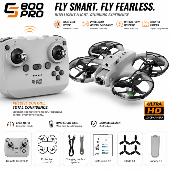 FLH%20S800%20360%C2%B0%20Protection%20Obstacle%20Avoidance%204.5in%20Screen%20Remote%20Control%20Quadcopter%202.4G%20Brushless%20Optical%20Flow%20Hover%20WIFI%20FPV%20RC%20Drone%20-%20Image%209