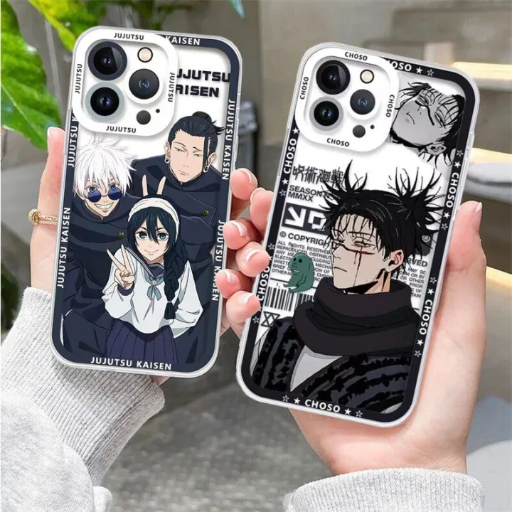 Phone%20Case%20For%20Compatible%20For%20iPhone%2011%2012%2013%2014%2015%20Pro%20Max%20Plus%2012%2013%20Mini%20XR%20X%20XS%20Max%208%207%206%206S%20PLUS%205%205S%20Back%20Cover%20Cartoon%20Japan%20Anime%20Jujutsu%20Kaisen%20Gojo%20Satoru%20Geto%20Suguru%20Okkotsu%20Yuta%20Transparent%20New%20Design%20TPU%20Clear%20Fashion%20Back%20Cover%20Casing%20-%20Image%205