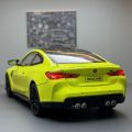 Simulation 1:24 BMW M4 Sport Car Model Alloy Diecast Toy Vehicle Children Boy Gift Collection Miniature Voiture Home Decor. 