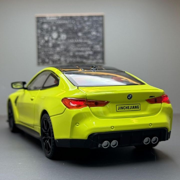 Simulation%201:24%20BMW%20M4%20Sport%20Car%20Model%20Alloy%20Diecast%20Toy%20Vehicle%20Children%20Boy%20Gift%20Collection%20Miniature%20Voiture%20Home%20Decor%20-%20Image%204