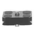 Quick Release Plate 1/4 Inch Screw Slip Resistant Aluminum Alloy Universal Camera Quick Release Plate hot. 