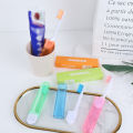 1/2Pcs For Travel Outdoor Dust-proof Toothbrush Soft Bristle Oral Cleaning Tools Travel Folding Toothbrush Portable.