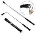 Aluminium Telescopic Magnetic Flexible Flashlight Magnetic Work Light 3 LED Aluminum Snake Light LED Flexible Tool Flashlight. 