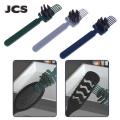 Comb Cleaning Tool Embedded Hair Brush Comb Cleaner Plastic Handle Home Use Quickly Clears All Excess Hair From Hairbrush. 