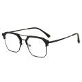 Transparent Computer glasses Stylish UV400 Flat mirror Sunglasses Luxury Eyeglasses for Office Outdoor Fashion Gaming Digital eye strain Women Men. 