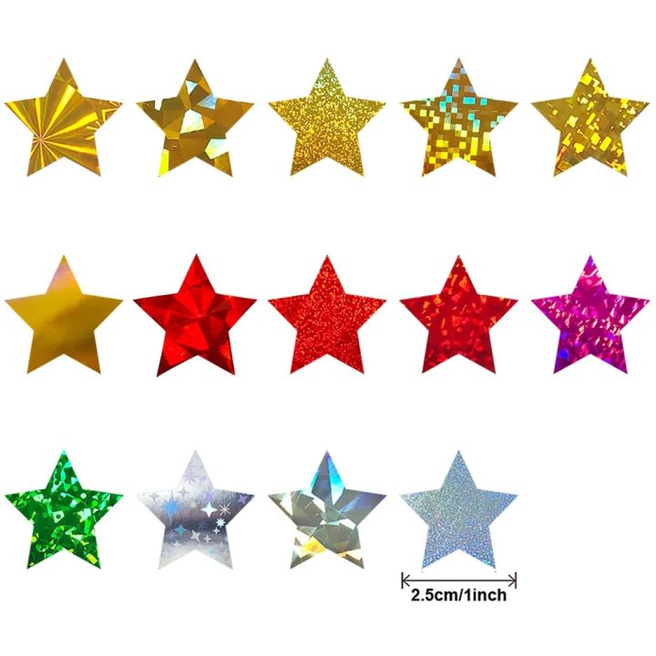 500pcs%20Glitter%20Star%20Stickers%20for%20Kids%20Reward%20Foil%20Star%20Adhesives%20Labels%20for%20Student%20Behavior%20Planner%20School%20Classroom%20Supplies%20-%20Image%202