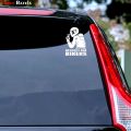 【Mary DAI Store】Three Ratels TZ-1430 13x20cm respect for car stickers auto decals. 