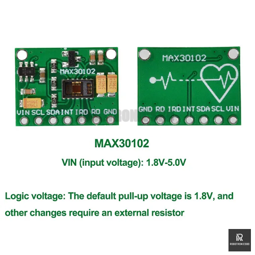 MAX30102%20Pulse%20Oximeter%20Heart%20Rate%20Sensor%20Module%20(Green%20PCB)%20%7C%20Pulse%20&%20SpO2%20Monitoring%20for%20Arduino,%20ESP32,%20Raspberry%20Pi%20-%20Image%202