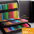 48/72/120/200 Pcs Colored Pencils Set Watercolor Drawing Pencils with Cases Professional Drawing Sketching Art Supplies.