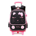 Children School Bag With Wheels School Backpack for Girls Students Backpack Rolling Trolley Bag kids Teenagers Travel Bags.