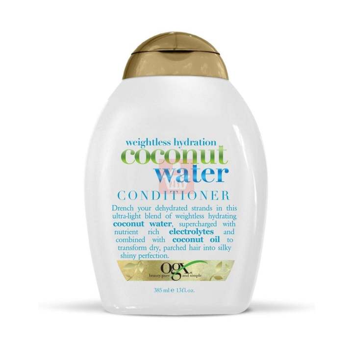 International European product Hair care Ogx coconut water Conditioner used for male/ female - 385 ml