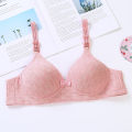 Push Up Lingerie Wireless Bras For Women Size 34-40 A B Cup Back-Close Underwear Girls Push Gathered Brassiere.