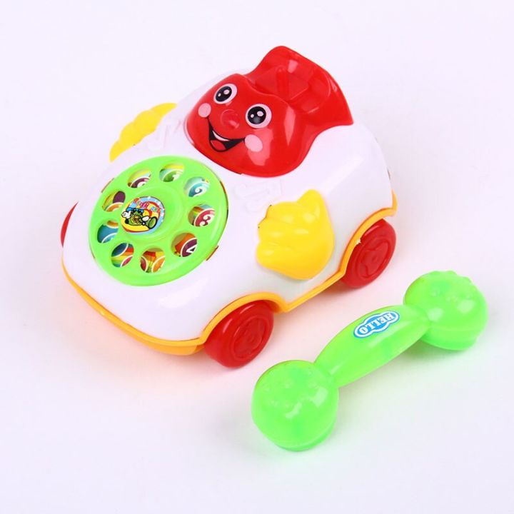 Children'S%20Simulation%20Phone%20Toys%20Cartoon%20Smile%20Pull%20Wire%20Phone%20Baby%20Toy%20Educational%20Developmental%20Kids%20Gift%20Develop%20Intelligence%20-%20Baby%20Toys%20-%20Image%208