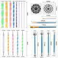 Harmony 45 PCS Mandala Dotting Tools Set, Stencil Painting Arts Supplies Tools Kits Including Stencil Templates, Mini Easel.