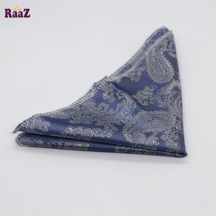 Men's Luxury Polyester Yarn Handkerchief Paisley Suit Pocket Square