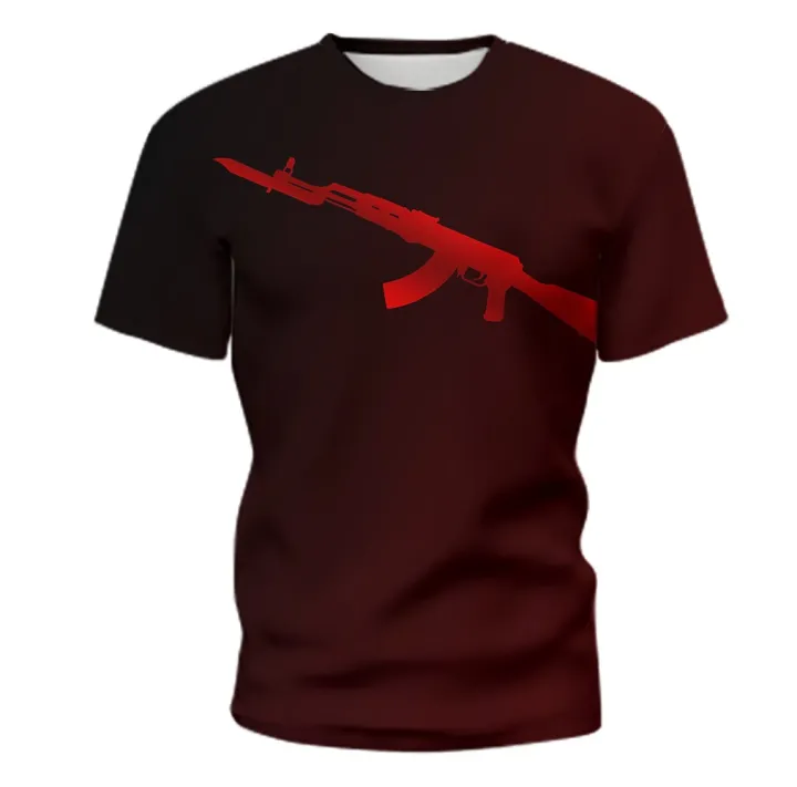 2022%20new%20hot%20fashion%20Summer%20Men's%20AK47%20T-shirt%203D%20Printing%20Round%20Neck%20Casual%20breathable%20plus%20size%20tops%20dropshipping%20-%20Image%205