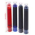 10pcs fountain pen ink cartridges Black assurance 3.4mm Caliber Replaceable. 