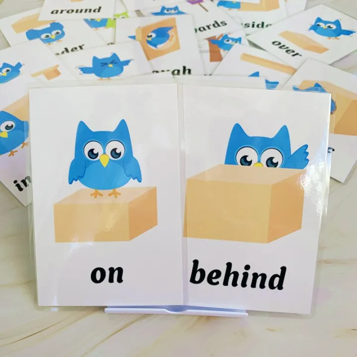 2023%2020pcs%20Flash%20Cards%20Position%20Preposition%20English%20Learning%20Cards%20Early%20Educational%20For%20Children%20Memory%20Game%20Teacher%20Teaching%20Aids%20-%20Image%202