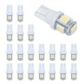 20Pcs Super White T10 Wedge 5-SMD 5050 LED Light Bulbs W5W 2825 158.