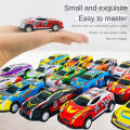 12pcs Alloy Racing Cars Model Toy Children Mini Iron Sheet Car Set Rebound Car Metal Alloy Cars Toys for Kids Boys Birthday Gift. 