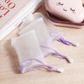 WUSUO Portable Hangable Shower Bubble Bath Exfoliating Net Soap Pouch Foaming Mesh Bag Face Cleansing Tool Soap Saver Bag. 